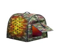 Casa para Gatos - Casa para Gatos para Exterior, Cama para | Cama De Camuflaje: para Gatitos, Cachorros, Patio Al Aire Libre, Patio, Césped, Porche, Granja Proporciona Un Retiro Cálido Y Aislado