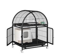 Casa para gatos de interior de varios niveles con inodoro, diseño espacioso de villa para una vida cómoda