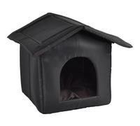 Casa para gatos impermeable | Casetas para perros aisladas, para animales antideslizantes para invierno, balcón, jardín, apartamento, gatos callejeros