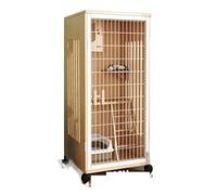 Casa para gatos Villa para gatos Habitación interior para gatos Casa Casa para gatos Espacio libre de gran tamaño Gabinete para gatos Casa para gatos Arena para gatos Jaula de lujo para gatos Condomin