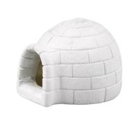 Casa para hámsters pequeña, refugio de jerbos de resina refrescante, hábitat de verano para chinchillas, para padres de mascotas, amantes de los animales, niños, adolescentes, adultos, guardianes