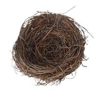 Casa para pájaros - 2 piezas de jaula tejida a mano - Nido de cría y desove de aves, acogedora casa de cama para palomas, loros, conejos, hámsters, jerbos y chinchillas
