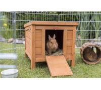 Casa para pequeños animales 42 × 43 × 51 cm marrón