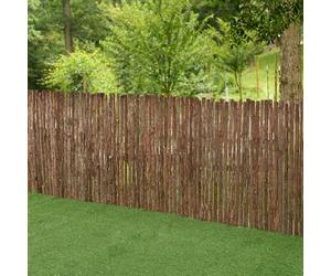 casa.pro Valla de Corteza Zamora Valla de Ocultación Separador de Ambientes para Jardín Terraza Balcón Patio Pantalla de Privacidad 90 x 300 cm - Natural