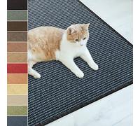 casa pura Alfombra de sisal Natural Line, ideal como alfombra para gatos, sin sustancias nocivas y resistente, alfombra rascador de sisal en muchos colores y tamaños (100 x 200 cm, azul)