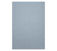 Casa pura Alfombra redonda 100 cm, gris claro, antideslizante, plana, para pasillo, salón, cocina, dormitorio, base para silla de escritorio