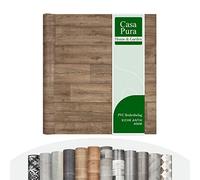 Casa pura® - Revestimiento de suelo CV con apariencia de roble antiguo - roble claro - aspecto elegante - superficie estructurada - metro (beige, Wagner 1, 200 x 200 cm)