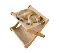 Casa Rascador De Cartón Para Gato Sofá interactivo plegable de 2 capas