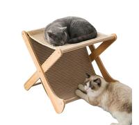 Casa Rascador Gatos Sofá interactivo plegable de 2 capas
