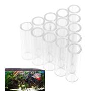 Casa Refugio de para Camarones Pequeños | Tubo de cría de alimentador de camarones de pescado transparente acrílico | Acuario Fish Tank Pipe Shelter Tube Fish Tank Shelter Decoraciones para fomentar e