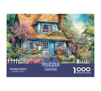 Casa rústica1000 Piece Puzzle for Adults, Every Piece Is Unique, Softclick Technology Means Pieces Fit Together Perfectly 70x50cm/1000pcs