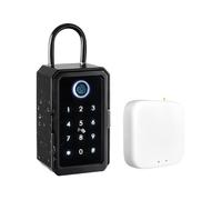 Casa Segura, Caja De Bloqueo De Llave Intelinte TTLOCK/Tuya, Caja Fuerte Con Huella Dactilar IP65, Resistente Al Agua, Control De Teléfono Con Contraseña, Llaves De Montaje En Pared, Caja De Bloqueo D