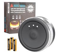 Casa Shop Baliza V16 Homologada por la DGT 3.0, Luz Emergencia LED con Geolocalizacion y con Pilas Incluidas, GPS y SIM