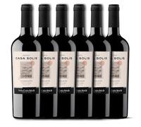 Casa Solis Carmenere Reserva Chile - Paquete de 6 x 750ml - Total: 4500 ml