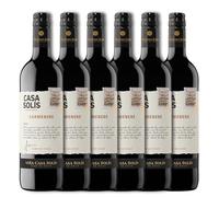 Casa Solis Carmenere rosca Tinto Vino de Chile - Paquete de 6 x 750ml - Total: 4500 ml
