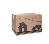 Casa y Menaje Caja de cartón Multiusos. (Medidas: 30x20x15cm)