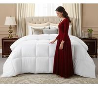 Casabella Edredón Doble de 13,5 TOG, edredón, edredón Comodidad Durante Todo el año, Funda Suave al Tacto, hipoalergénico, Lavable a máquina, Doble (200 x 200 cm)