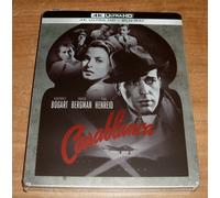 Casablanca 4K UHD+Blu-Ray Nuevo Sellado Steelbook Humphrey Bogart Drama