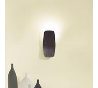 Casablanca Ashiya aplique de pared LED, negro titanio