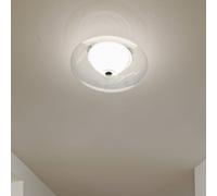 Casablanca Bloo plafón LED, pantalla de vidrio