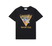 Casablanca - Camiseta con Icono de Club de Tenis - Tops - Hombre - Negro - M -