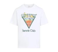 Casablanca - Camiseta Tennis Club - Tops - Hombre - Blanco - M -