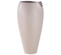 Casablanca Coimbra - Jarrón Decorativo (cerámica, 62 x 32 cm), Color Gris