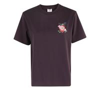 Casablanca - Dragonfly Floral Print T-Shirt - Tops - Mujer - Rojo - S -