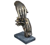 Casablanca - Escultura Decorativa de Mano - de Poli con Colgante - Regalo y decoración - Altura 21 cm