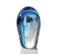 Casablanca - Escultura Decorativa, pisapeles de Cristal - Medusas - soplado a Mano - Altura 20 cm - 3,5 kg de Peso Aprox