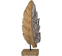 Casablanca - Escultura Decorativa XL (52 cm), Color Plateado Natural