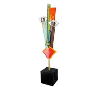 Casablanca Figura Decorativa Grande XXL - Figura Decorativa de Resina metálica Multicolor - Decoración Regalo Regalo cumpleaños Altura 64 cm