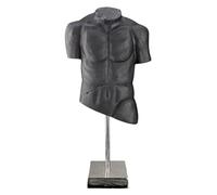 Casablanca - Figura Decorativa (tamaño XL, Aluminio, 55 cm), Color Gris Oscuro