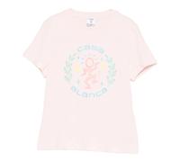 Casablanca - Graphic Cotton T-shirt - Tops - Mujer - Rosa - S -