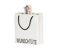 Casablanca Hucha con Bolsa de Deseos, Color Blanco
