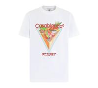 Casablanca - Icono Club de Tenis Elegante Hombre - Tops - Hombre - Blanco - XL -