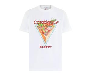 Casablanca - Icono Club de Tenis Elegante Hombre - Tops - Hombre - Blanco - XL -