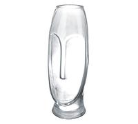 Casablanca Jarrones de Cristal Gris, Altura 30 cm