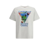 Casablanca - La Camiseta de Manga Corta The Tennis Club Beyond Destiny - Tops - Hombre - Blanco - M -