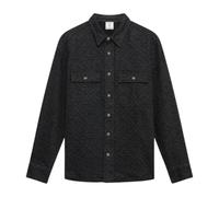Casablanca - Laser Monogram Denim Shirt - Jackets - Hombre - Negro - L -