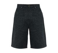 Casablanca - Laser Monogram Denim Shorts - Shorts - Hombre - Negro - W34 -