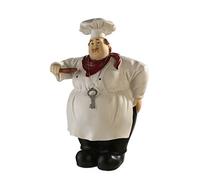 Casablanca Luigi - Hucha de Poli Pintada a Mano, con Cerradura y Llave, Altura 31 cm