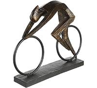 Casablanca modernes Design Escultura de Resina de Metal, Color Bronce, 28,5 cm