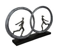 Casablanca modernes Design GILDE 89363 So in Love - Figura de Bronce (29 x 49 x 9 cm), diseño de Figuras en Color Bronce