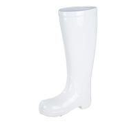 Casablanca modernes Design Paragüero, Cerámica, Blanco, Höhe 45 cm