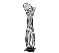 Casablanca - Objeto Decorativo (Metal, 63 x 17 cm), Color Negro Mate