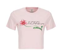 Casablanca - Orchid Logo Cropped Baby Tee - Tops - Mujer - Rosa - M -