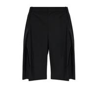 Casablanca - Pantalones Cortos de Lana con Pliegues - Shorts - Hombre - Negro - L -