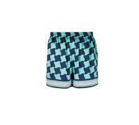 Casablanca - Pantalones Cortos de Seda Pool Tile - Shorts - Mujer - Azul - L -