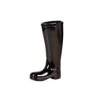 Casablanca modernes Design Paragüero, Cerámica Plástico, Negro, Höhe 45 cm